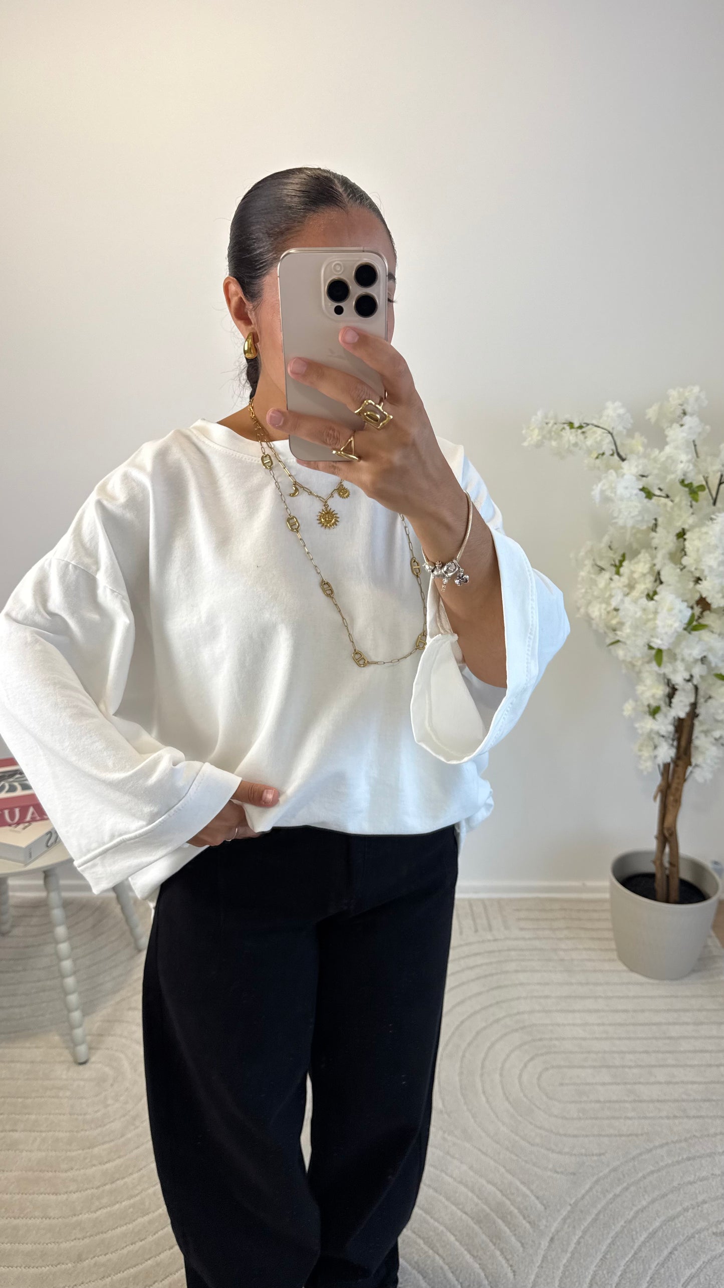 TEE SHIRT FIONA BLANC