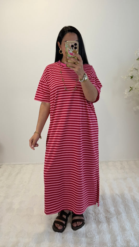 ROBE ISIS ROSE&ROUGE
