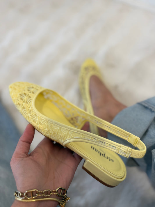 BALLERINE CYRIELLE JAUNE