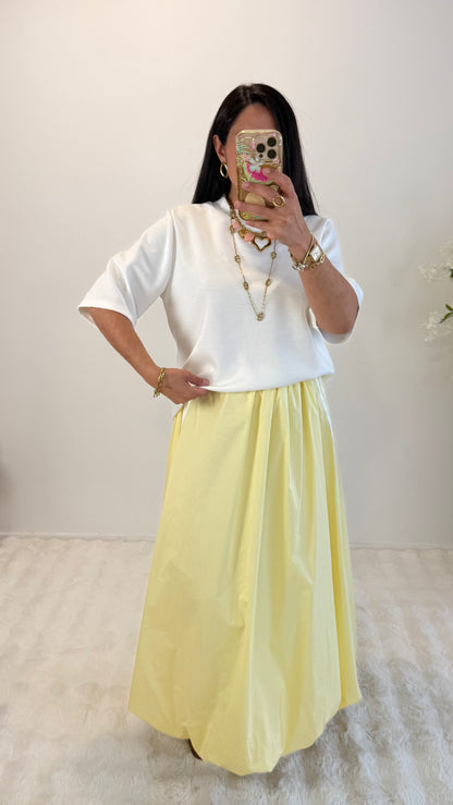 JUPE PARACHUTE JAUNE