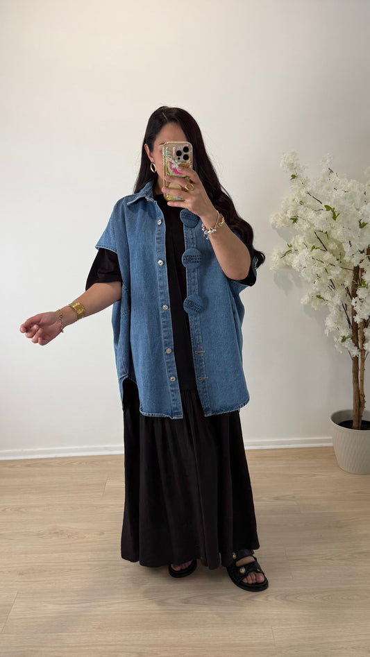 VESTE JOY BLEU