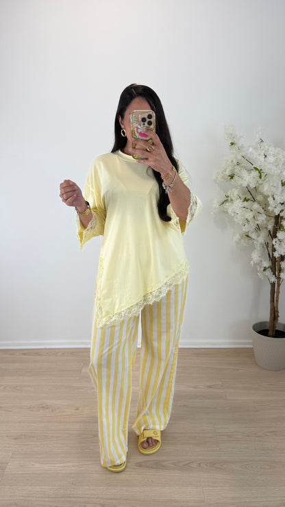 PANTALON MAELY JAUNE