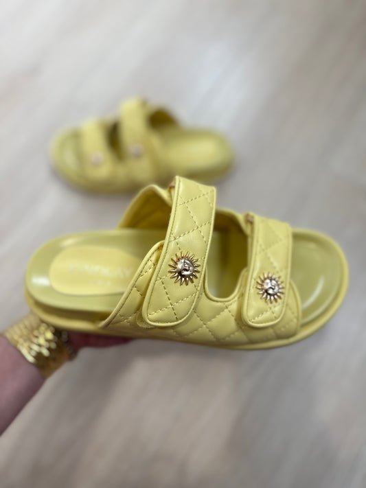SANDALE NOUR JAUNE
