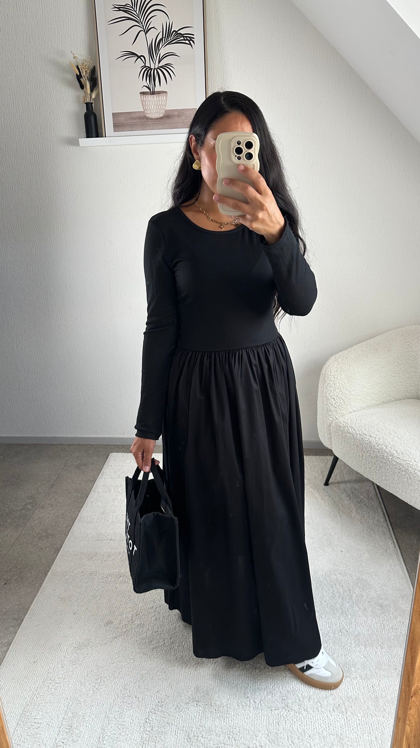 ROBE MAGALIE BLACK