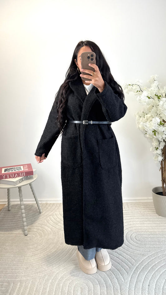 MANTEAU ELMA BLACK