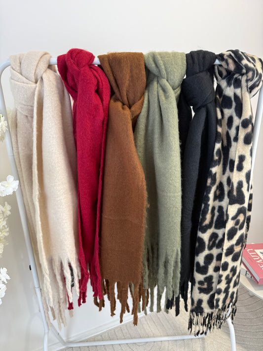 ÉCHARPES (plusieurs coloris)