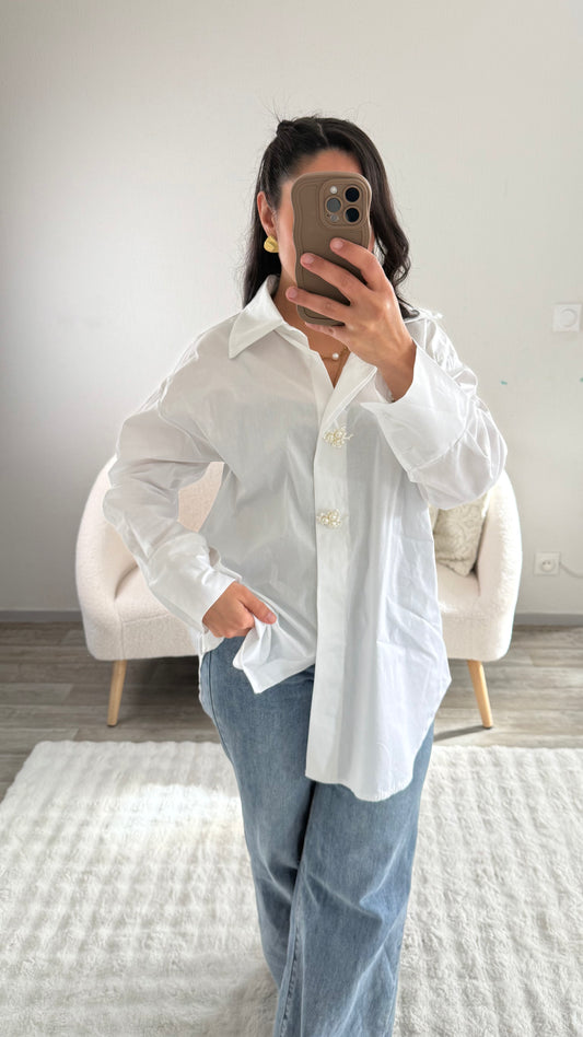 CHEMISE AMBRINE BLANCHE