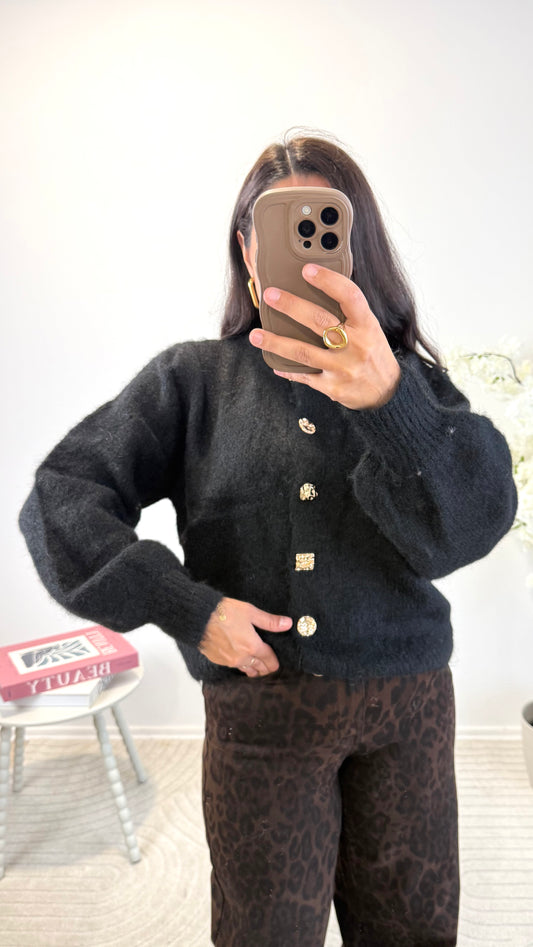 CARDIGAN MELODY BLACK