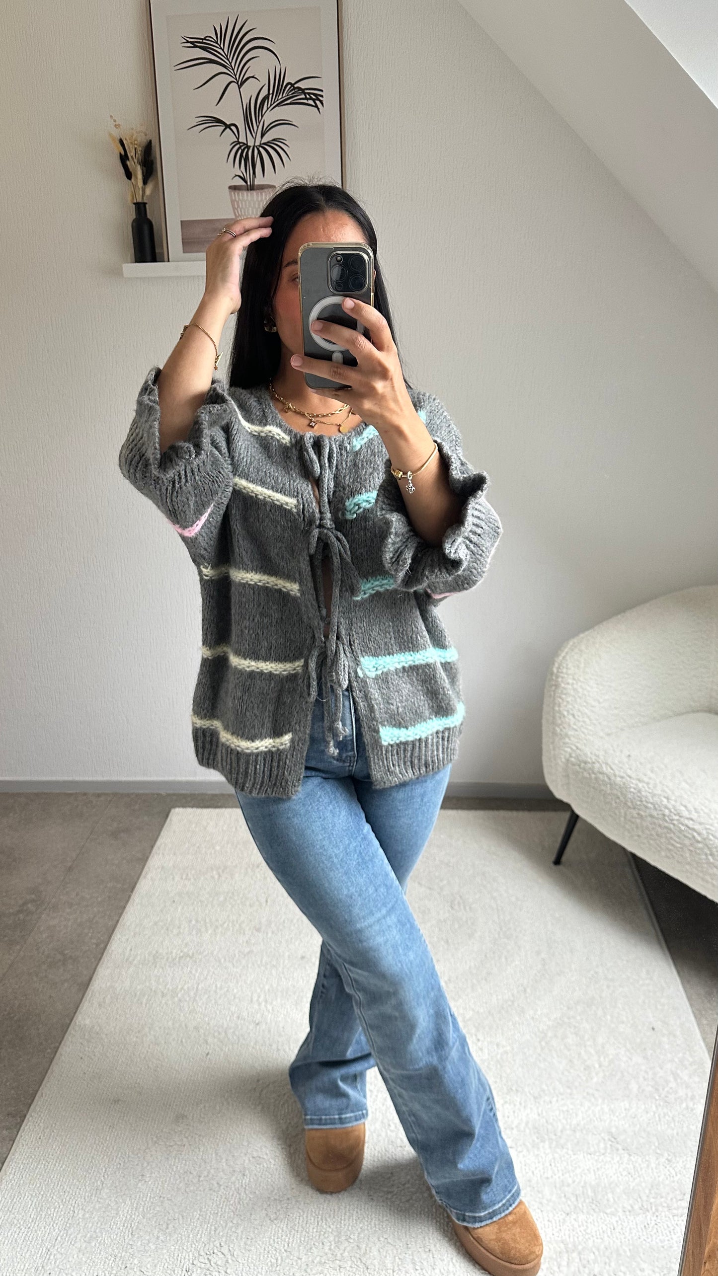 PULL GIULIA GRIS