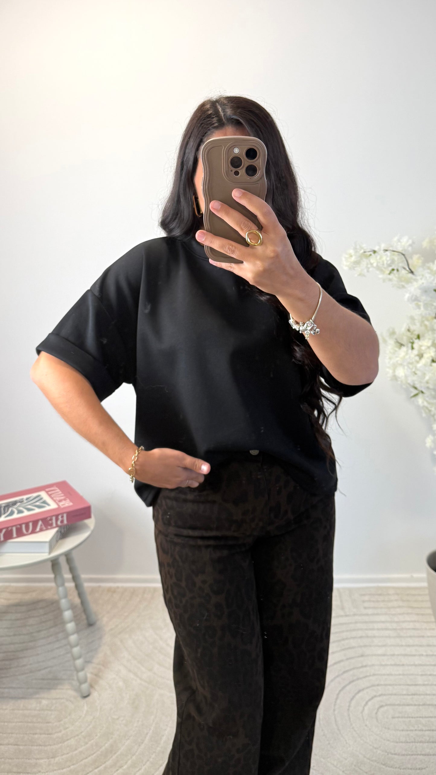 TEE SHIRT TRESSYA BLACK