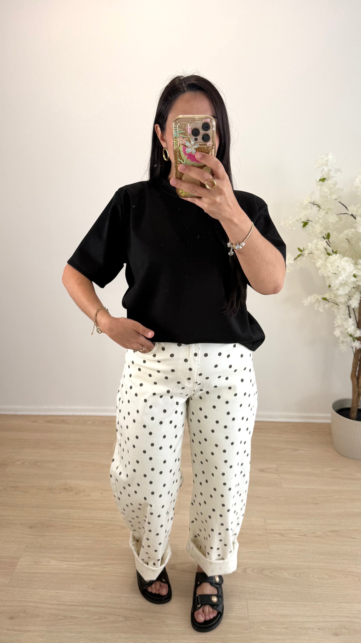 JEANS POIS BALLON