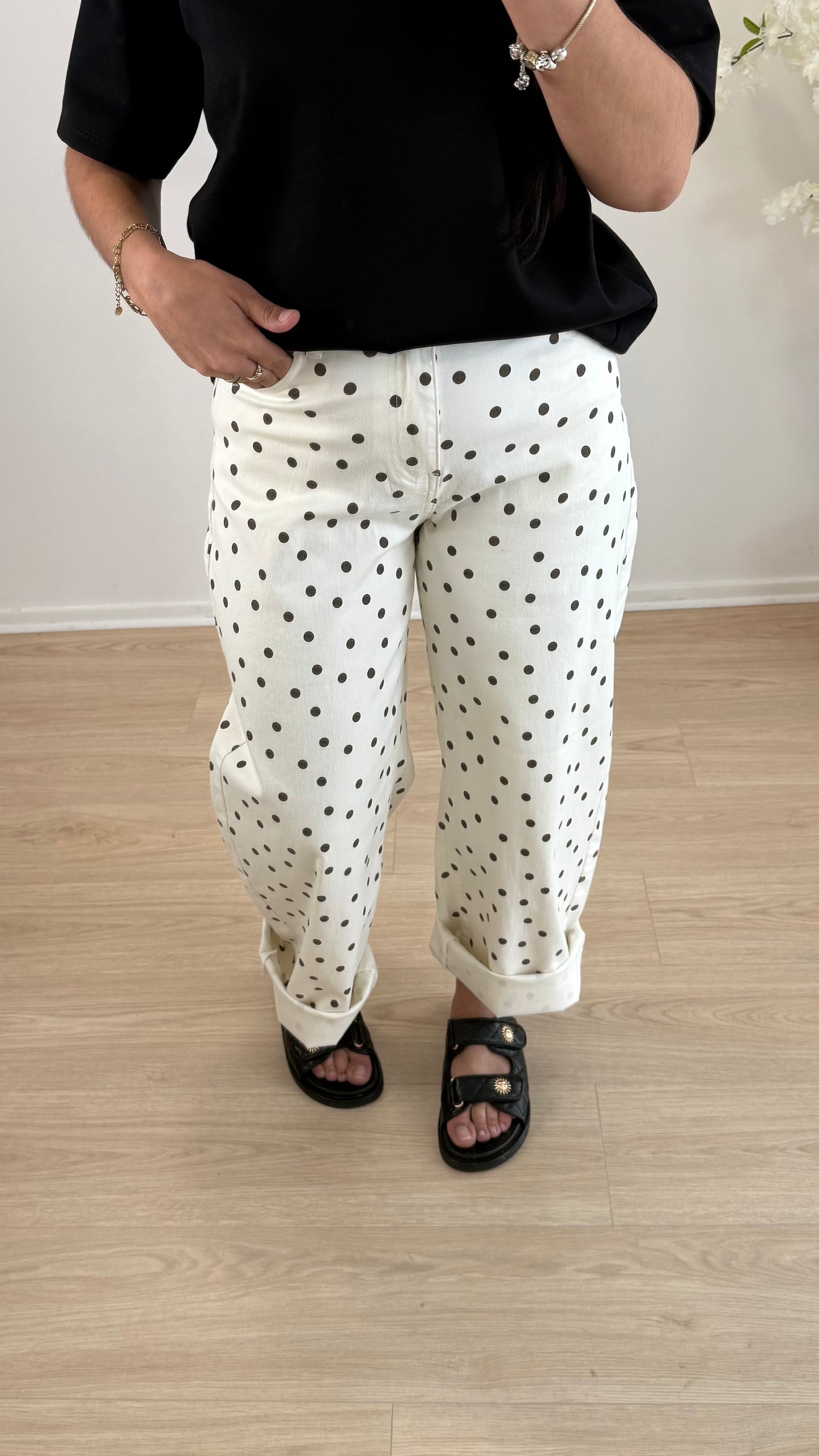 JEANS POIS BALLON