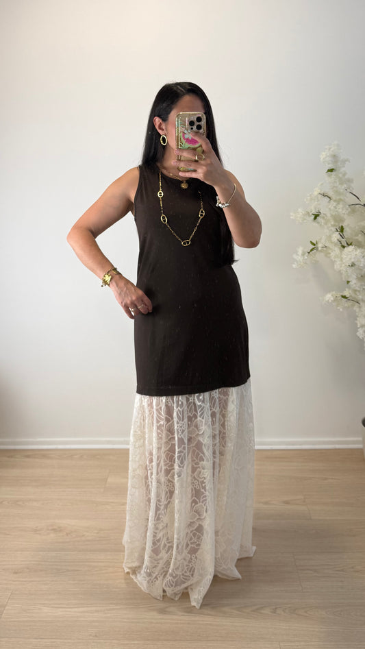 ROBE LEANA CHOCO