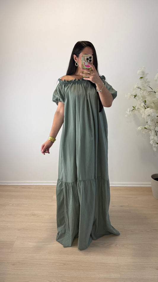 ROBE ELENA KAKI