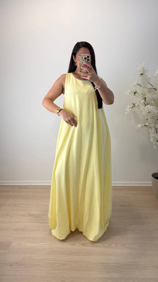 ROBE SÉVILLE JAUNE