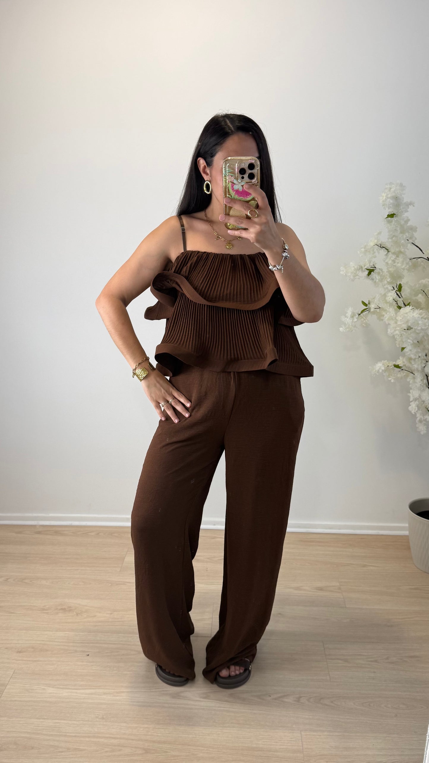 COMBINAISON ARIANE CHOCO