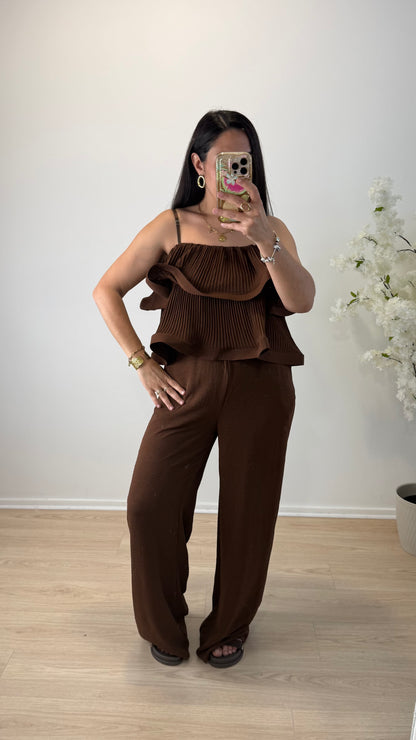 COMBINAISON ARIANE CHOCO