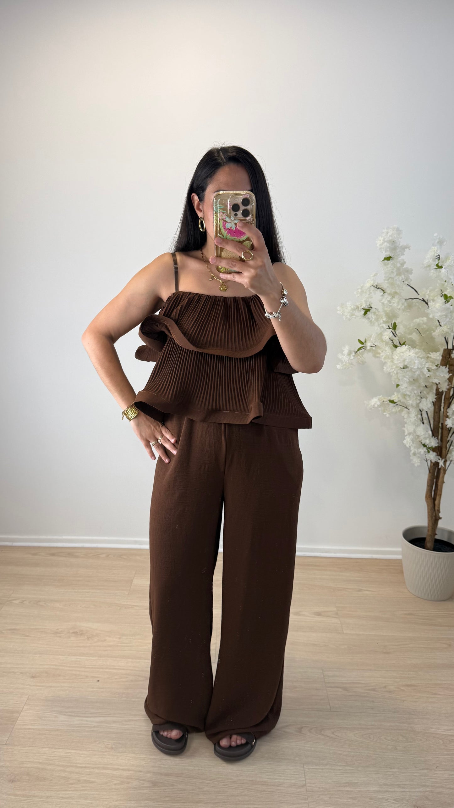 COMBINAISON ARIANE CHOCO