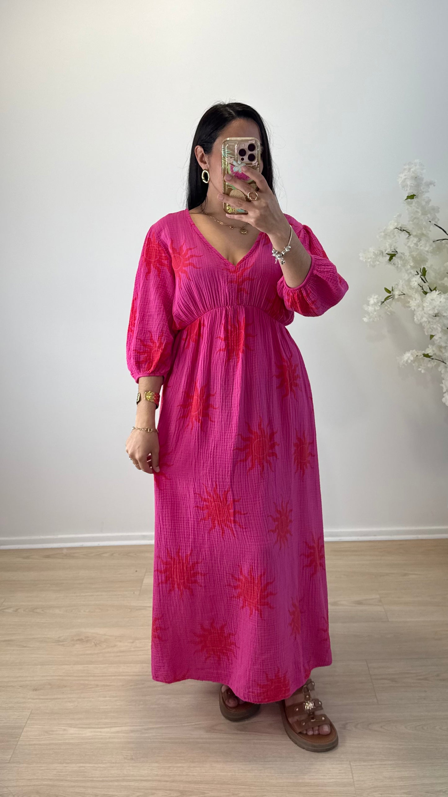 ROBE BORA FUSHIA