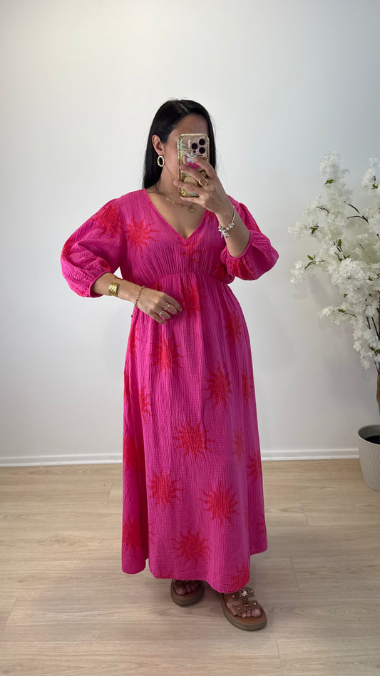 ROBE BORA FUSHIA