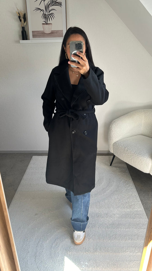 TRENCH ZOÉ BLACK