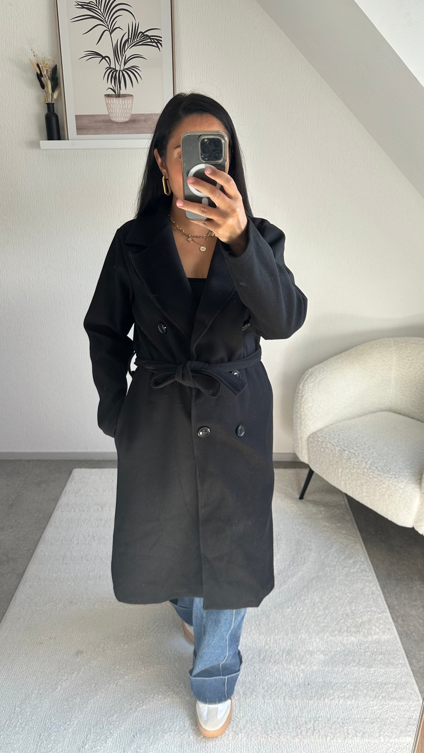 TRENCH ZOÉ BLACK