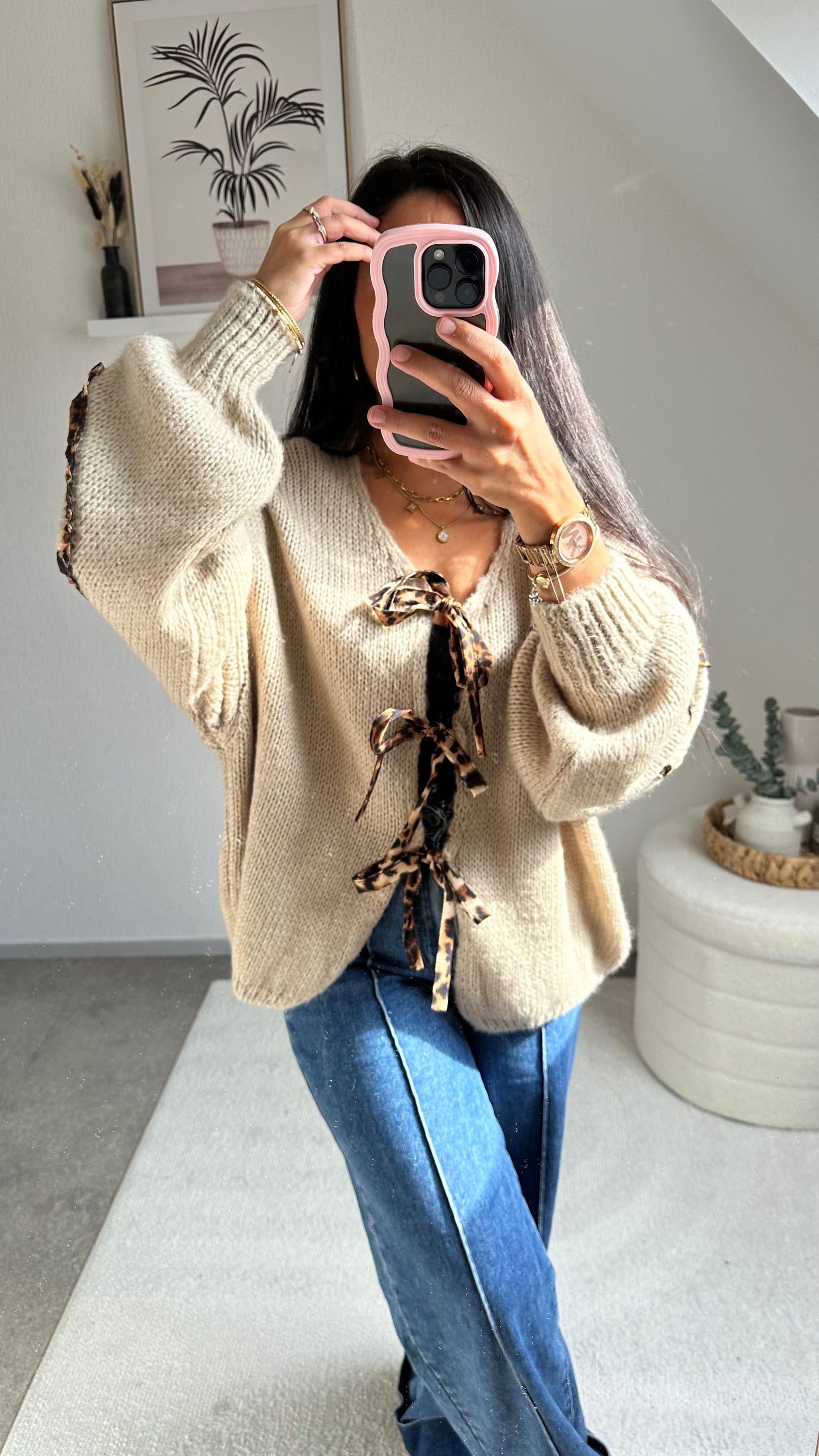 PULL ESMEE TAUPE