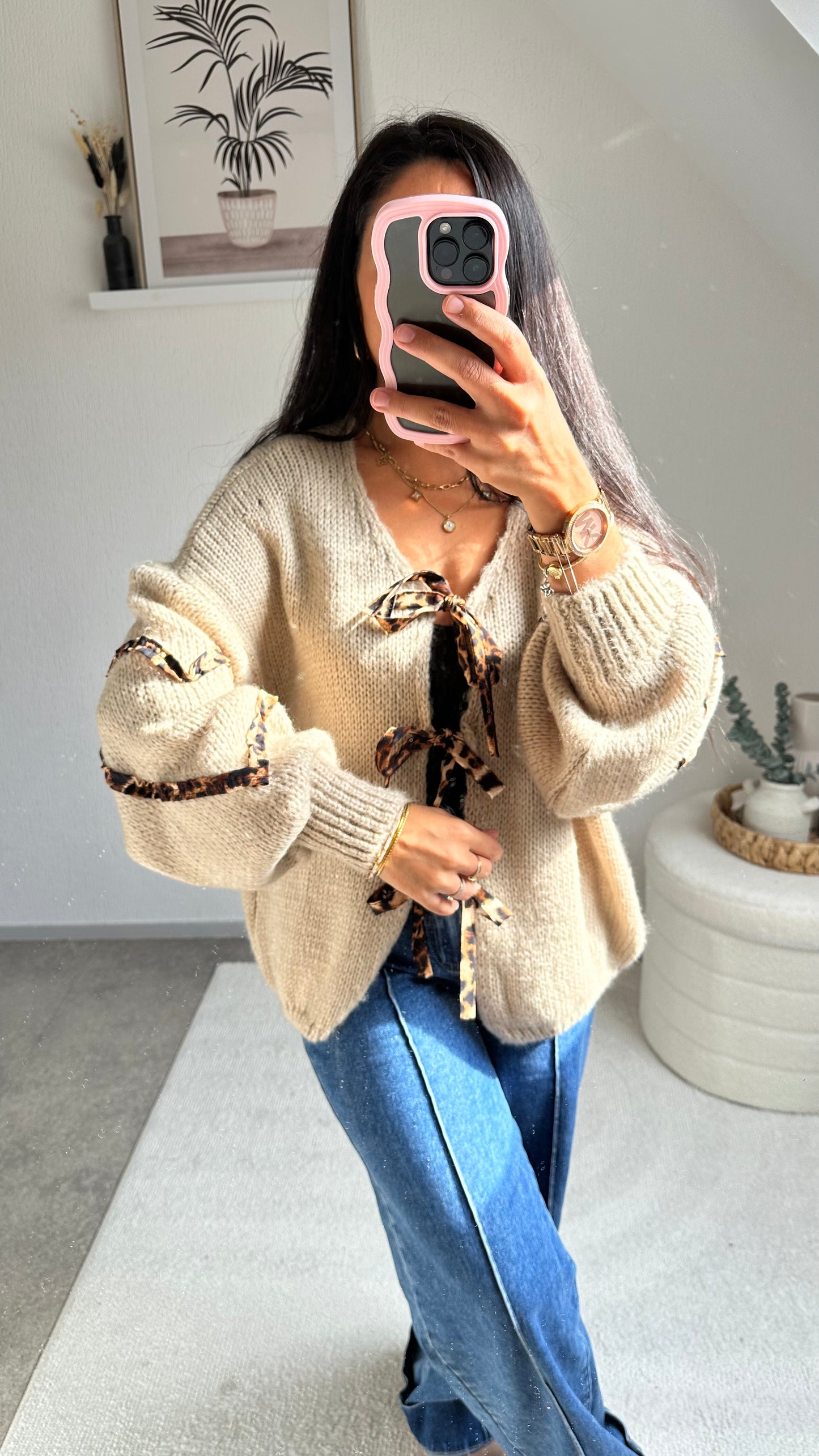 PULL ESMEE TAUPE