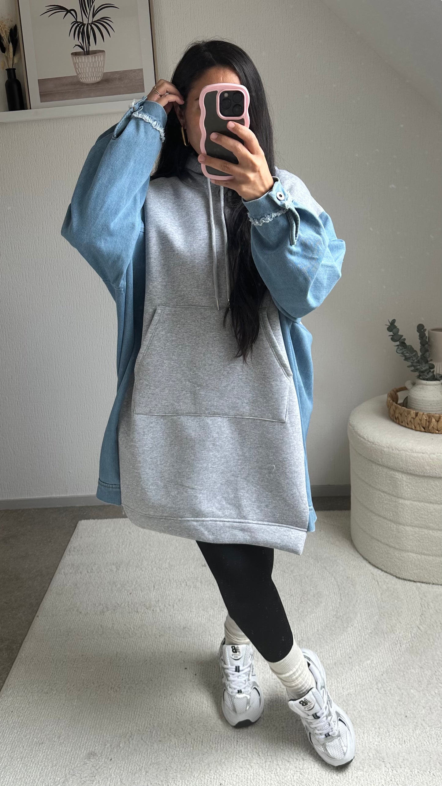 SWEAT OVERSIZE FARAH GRIS