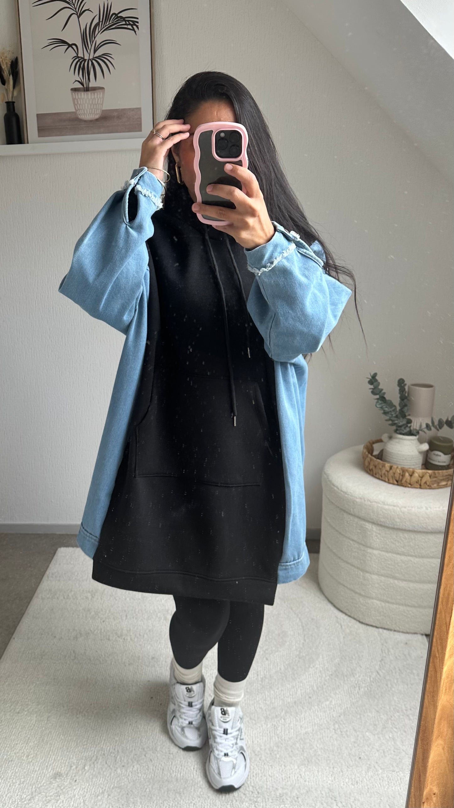 SWEAT OVERSIZE FARAH BLACK