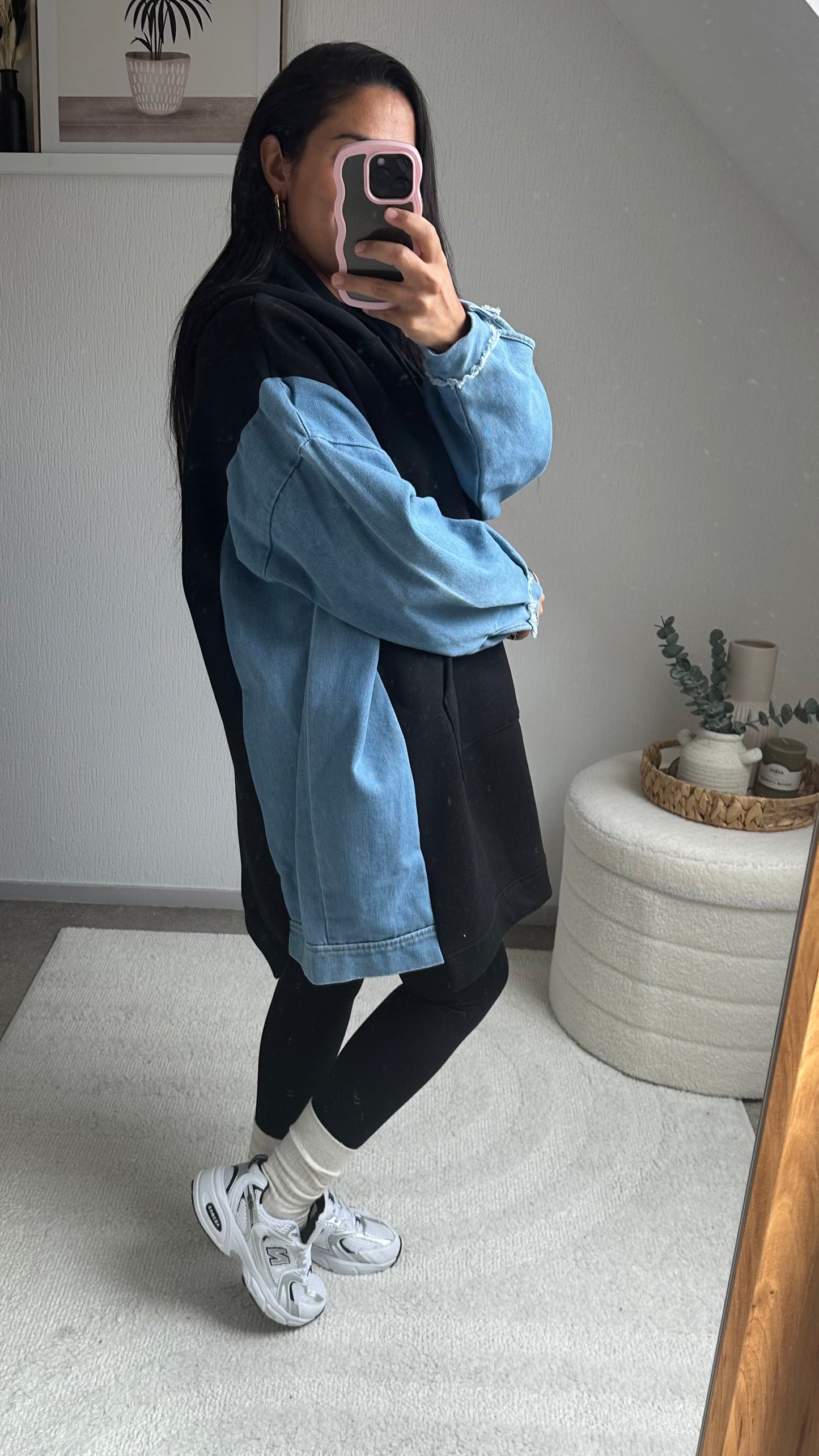 SWEAT OVERSIZE FARAH BLACK