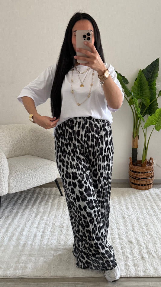 PANTALON ZOÉ LÉOPARD BLACK