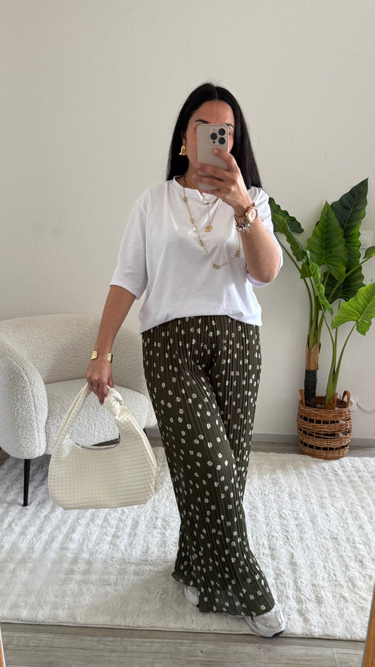 PANTALON ZOÉ MARGUERITE KAKI