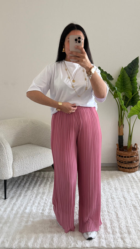 PANTALON ZOÉ ROSE