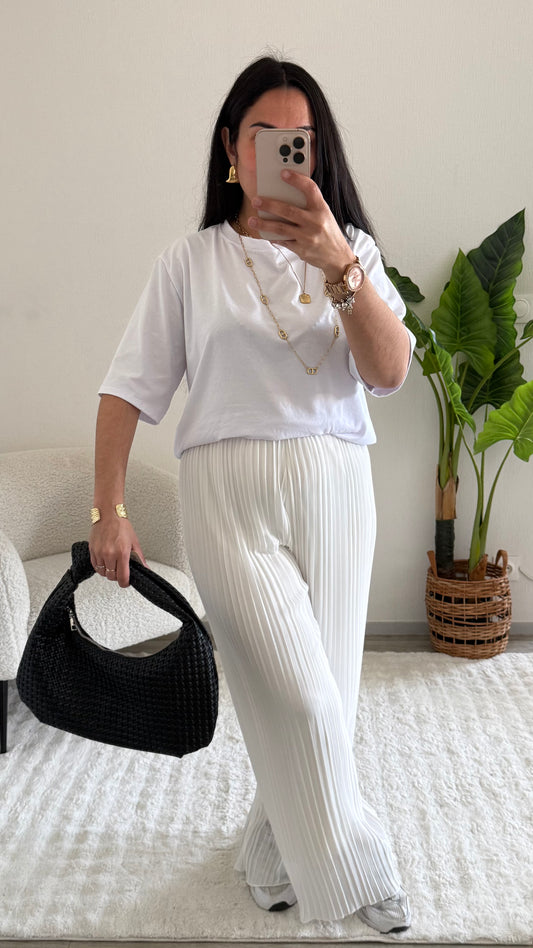 PANTALON ZOÉ BLANC