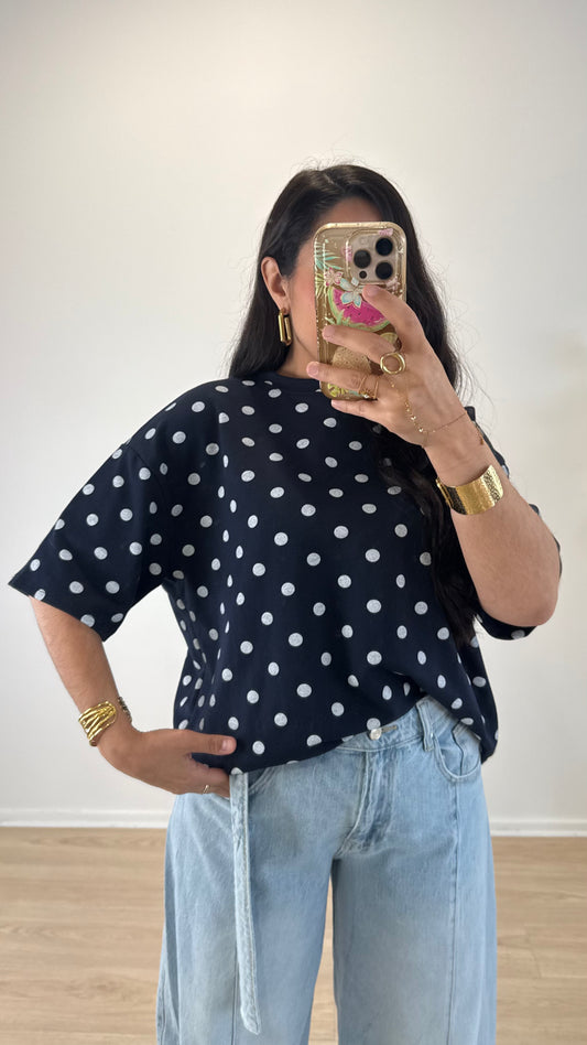TEE SHIRT SACHA BLEU MARINE