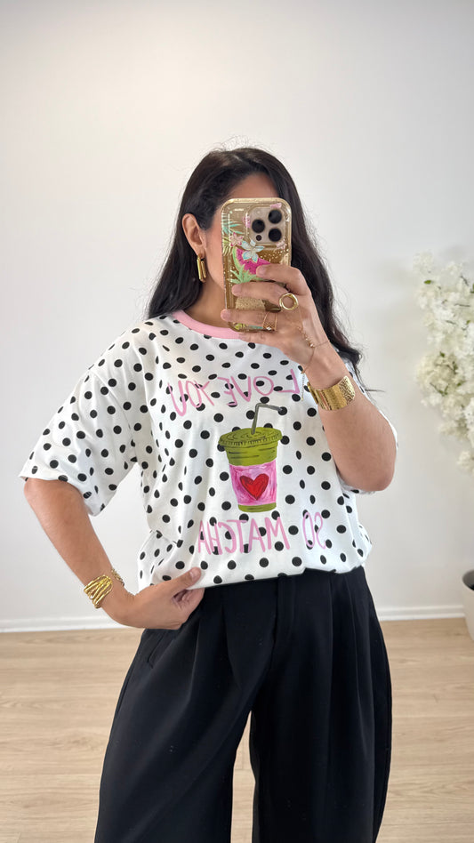 TEE SHIRT MATCHA