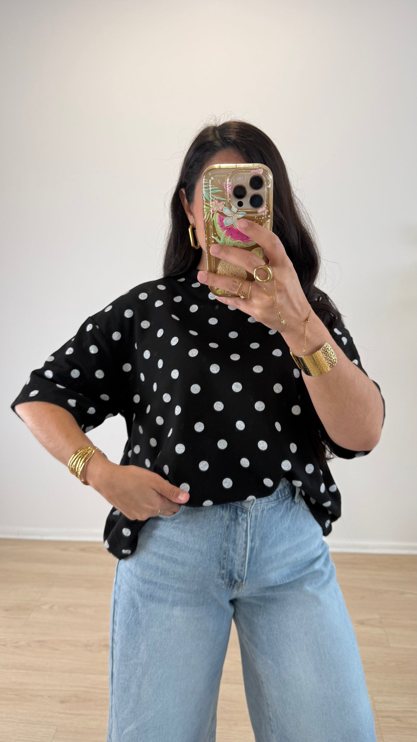 TEE SHIRT SACHA BLACK