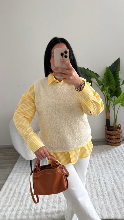 SURCHEMISE LYNÉA BEIGE