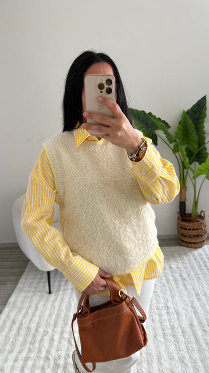SURCHEMISE LYNÉA BEIGE