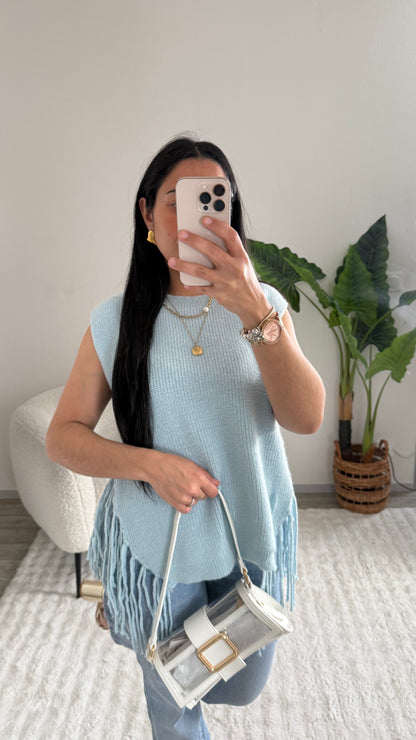 SURCHEMISE CHEYENNE BLEU CIEL