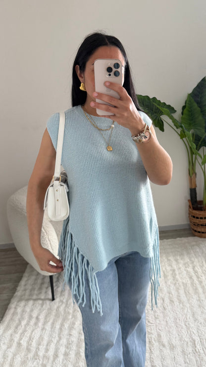 SURCHEMISE CHEYENNE BLEU CIEL