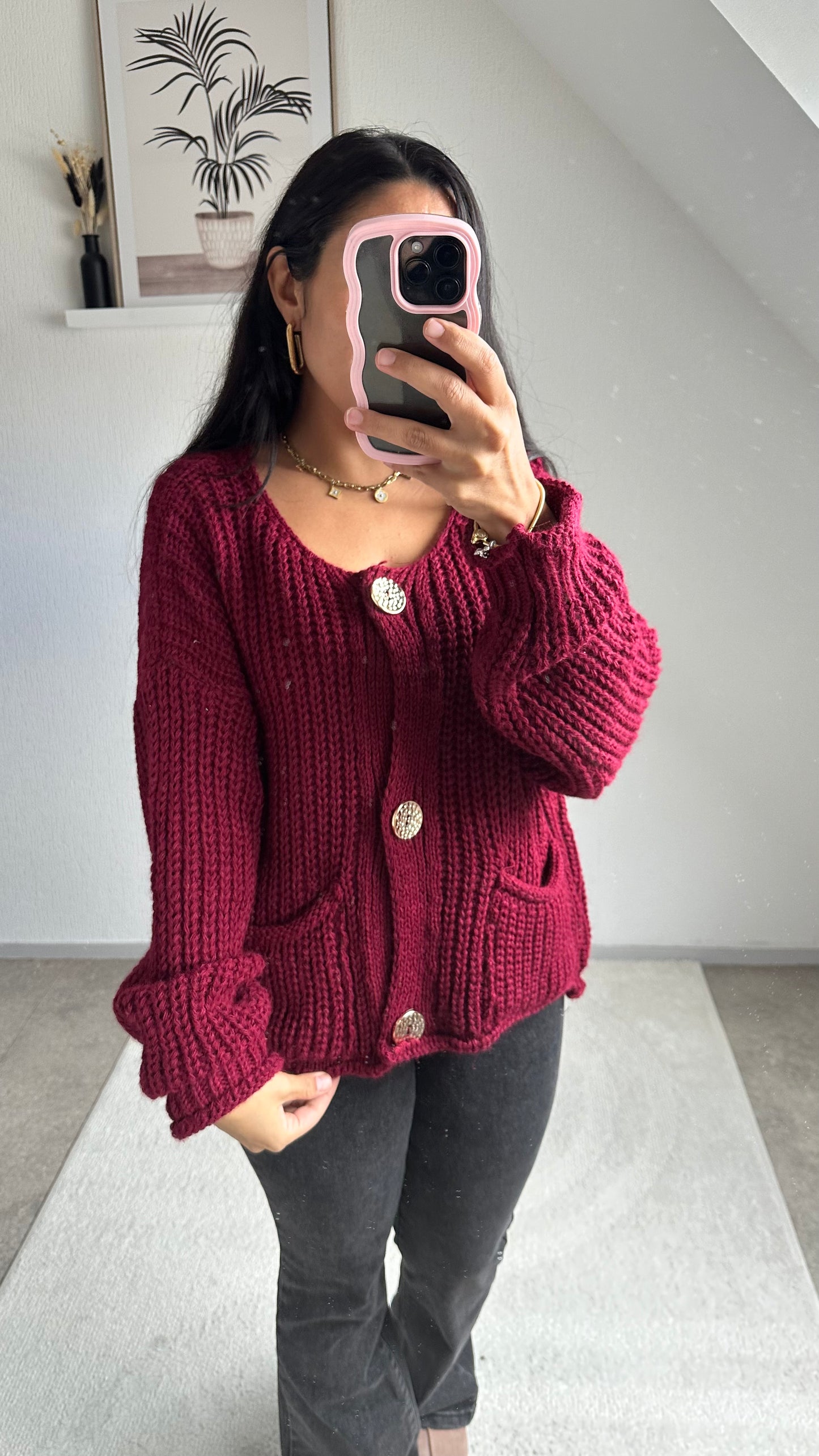 PULL ARYA BORDEAUX