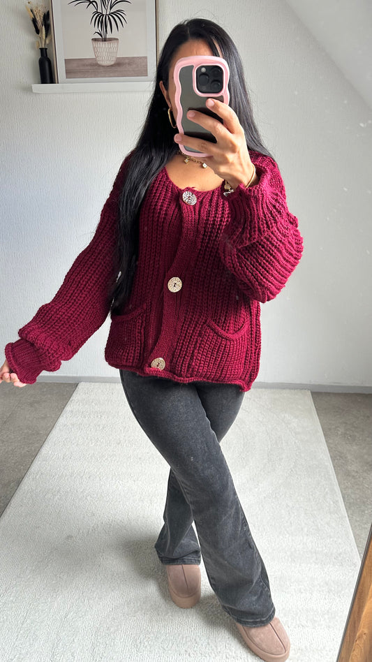 PULL ARYA BORDEAUX