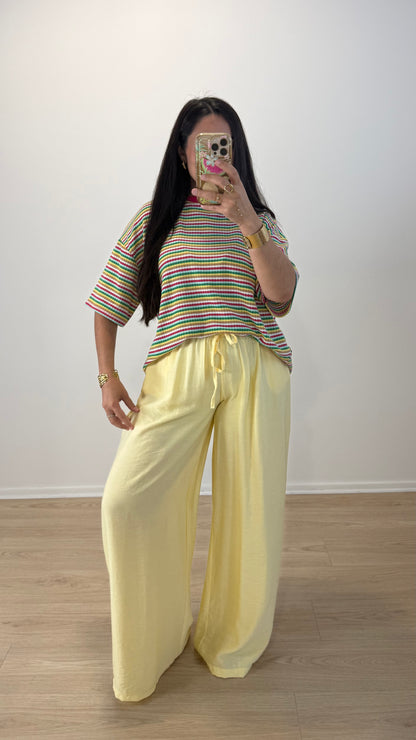 PANTALON EMY JAUNE