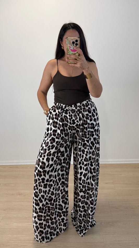 PANTALON EMY LÉOPARD