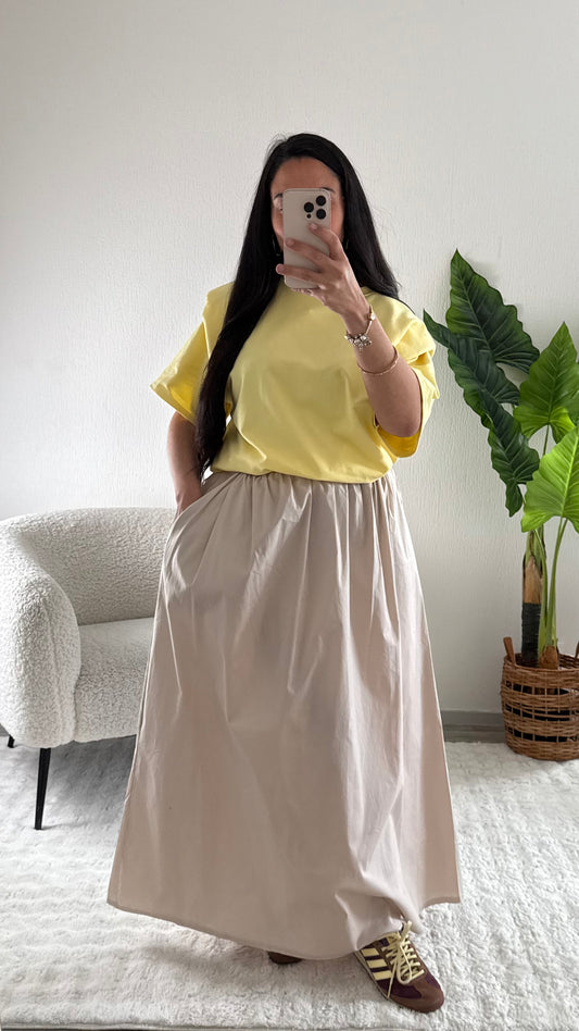 JUPE NAYLA BEIGE