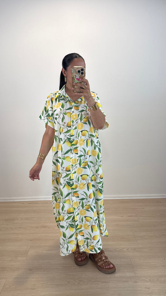 ROBE CHEMISE LEMON