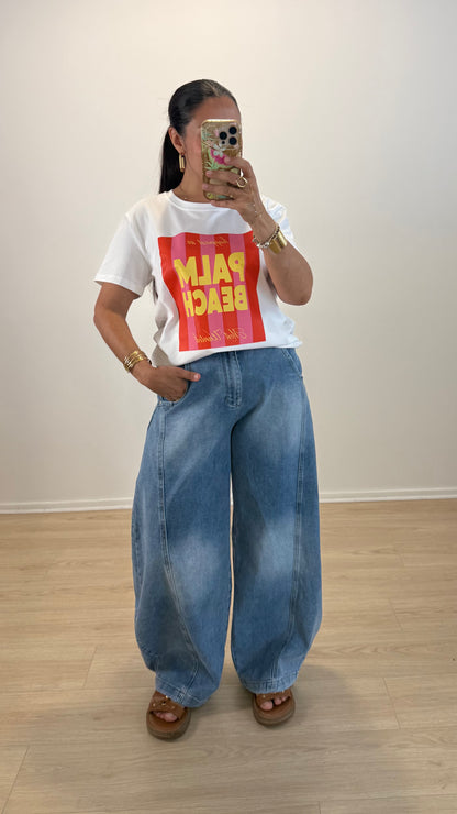 JEANS ASTRID COUPE BALLON