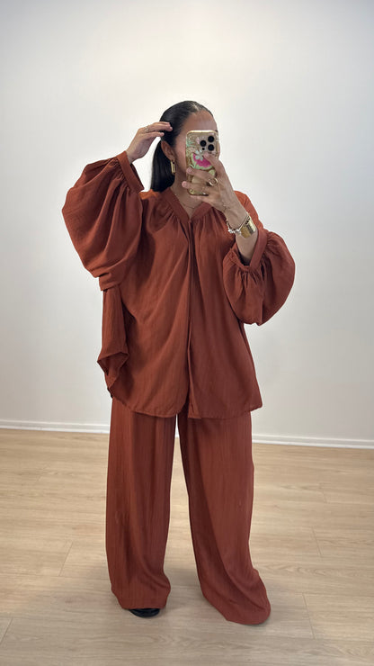 ENSEMBLE ANITA TERRACOTA